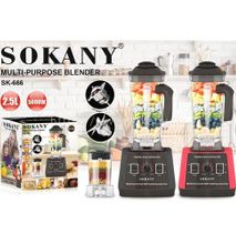 Sokany High Speed Commercial Heavy Duty Blender Juicer 5000W, 2.5L